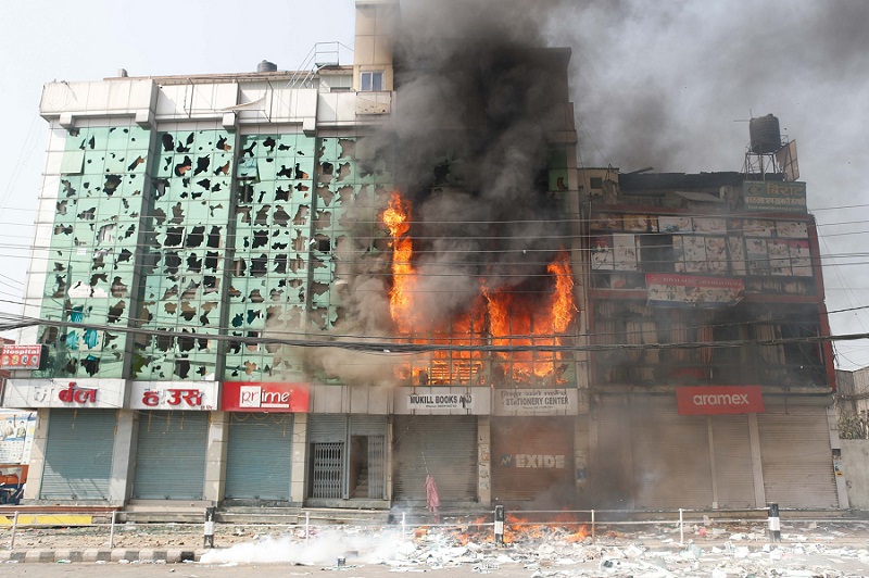 तीनकुने हिंसामा ७ थप पक्राउ, १ सय १२ जनालाई पक्राउ