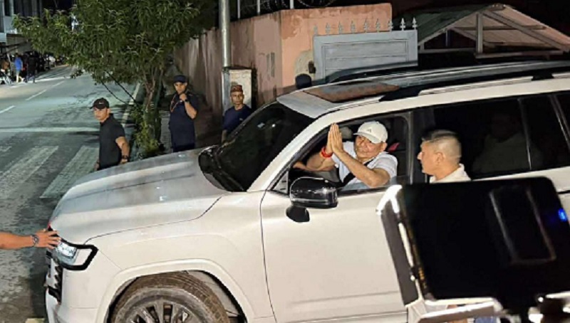 धरौटीमा छुटे दुर्गा प्रसाईं, उच्च अदालतको आदेशपछि डिल्लीबजार कारागारबाट रिहा