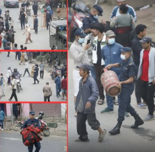 मनोहरामा अवैध बसोबास हटाउने अभियान पुनः सुरु: स्थानीयले आफैं सामान सार्दै