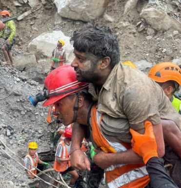 त्रिशुली ३ए टनेलबाट दुई जना जीवित उद्धार